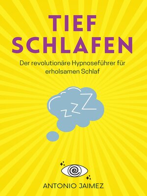 cover image of Tief schlafen